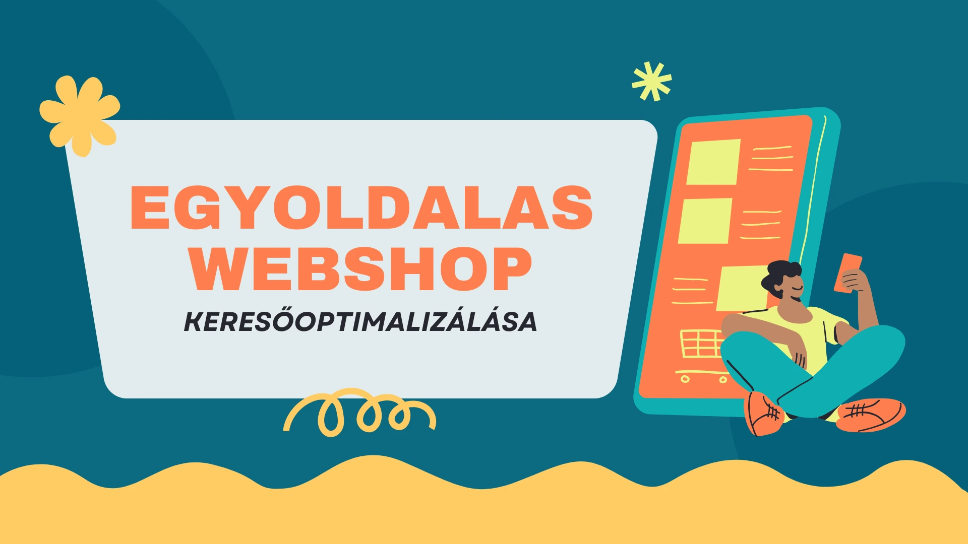Egyoldalas webshop SEO